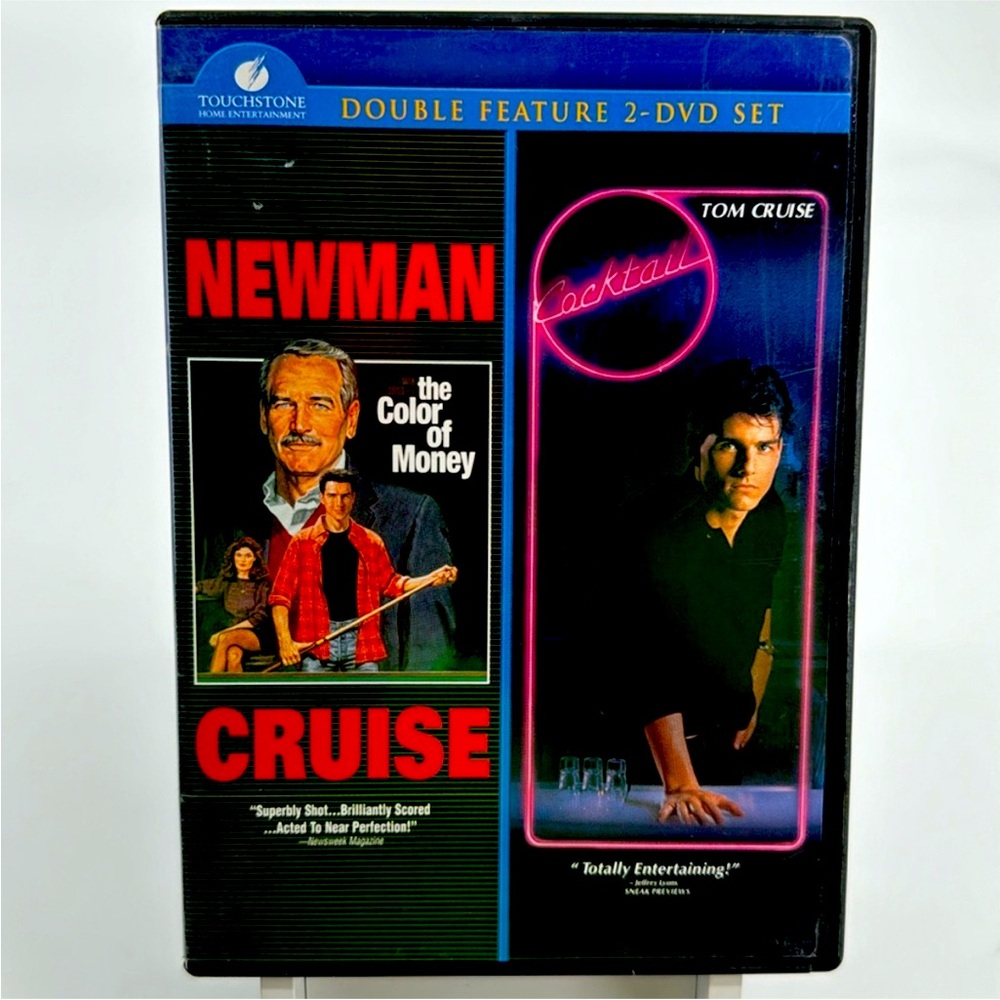 The Color of Money & Cocktail Double Feature on DVD.